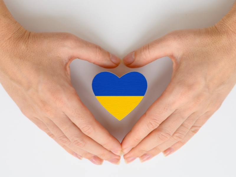 Zusammen helfen wir der Ukraine