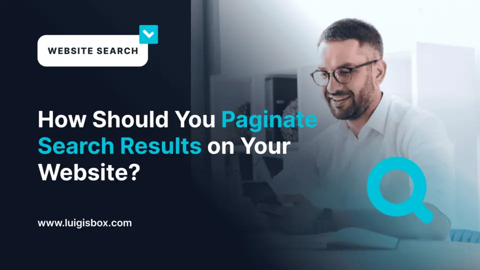 Wie sollte die Paginierung der Suchergebnisse auf Ihrer Website aussehen?